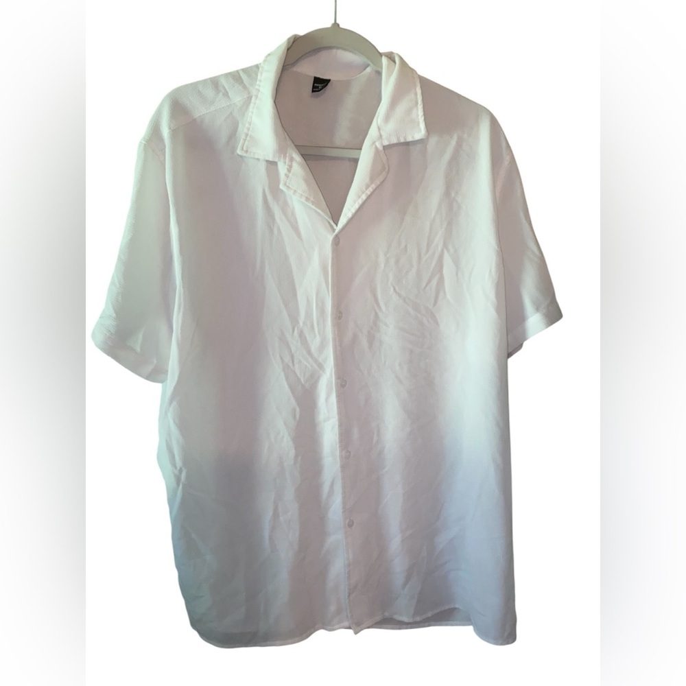 MANFINITY Classic White Men's Shirt Sz XL
